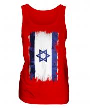 Israel Grunge Flag Ladies Vest