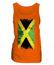 Jamaica Grunge Flag Ladies Vest