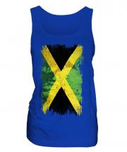 Jamaica Grunge Flag Ladies Vest
