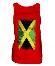 Jamaica Grunge Flag Ladies Vest