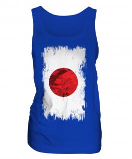 Japan Grunge Flag Ladies Vest