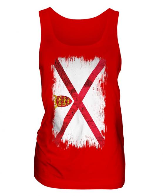 Jersey Grunge Flag Ladies Vest