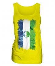 Kabardino-Balkaria Grunge Flag Ladies Vest