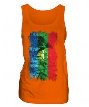Karachay-Cherkessia Grunge Flag Ladies Vest