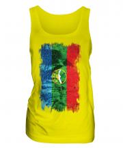Karachay-Cherkessia Grunge Flag Ladies Vest