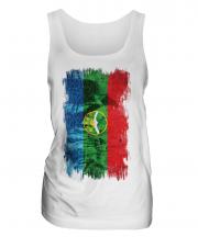 Karachay-Cherkessia Grunge Flag Ladies Vest