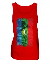 Karachay-Cherkessia Grunge Flag Ladies Vest