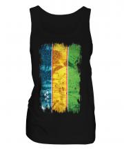 Karakalpakstan Grunge Flag Ladies Vest