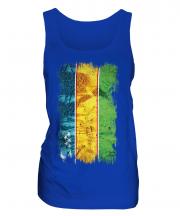 Karakalpakstan Grunge Flag Ladies Vest