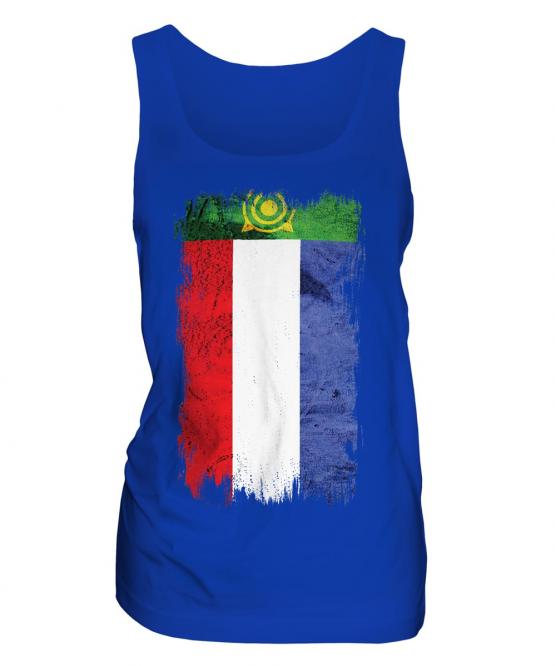 Khakassia Grunge Flag Ladies Vest