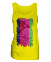 Kuban Peoples Republic Grunge Flag Ladies Vest