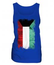 Kuwait Grunge Flag Ladies Vest