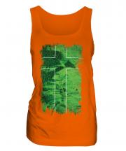 Ladonia Grunge Flag Ladies Vest