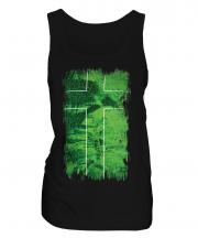 Ladonia Grunge Flag Ladies Vest