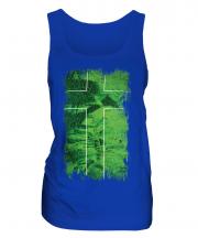 Ladonia Grunge Flag Ladies Vest