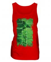Ladonia Grunge Flag Ladies Vest