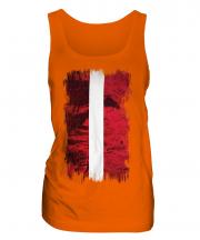 Latvia Grunge Flag Ladies Vest