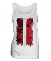 Latvia Grunge Flag Ladies Vest