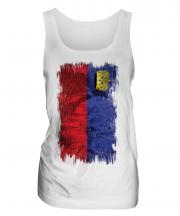 Liechtenstein Grunge Flag Ladies Vest