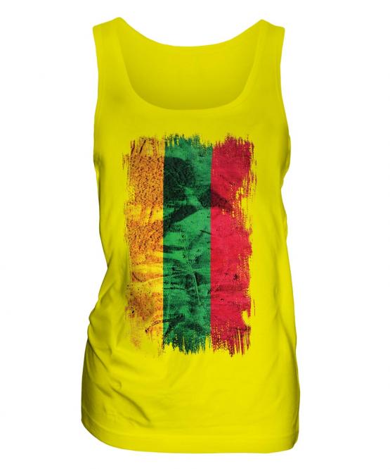 Lithuania Grunge Flag Ladies Vest