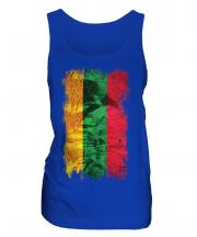 Lithuania Grunge Flag Ladies Vest