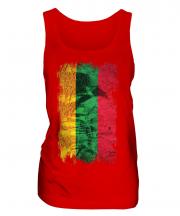 Lithuania Grunge Flag Ladies Vest