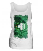 Macau Grunge Flag Ladies Vest
