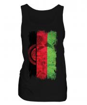 Malawi Grunge Flag Ladies Vest