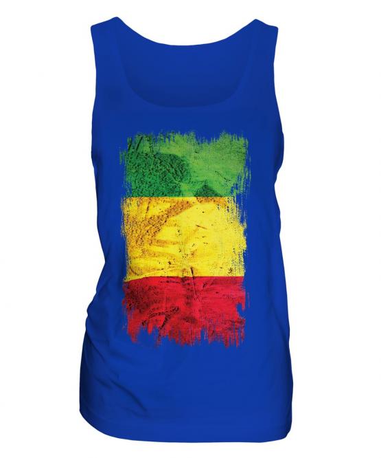 Mali Grunge Flag Ladies Vest