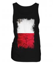 Malta Grunge Flag Ladies Vest