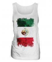 Mexico Grunge Flag Ladies Vest