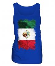 Mexico Grunge Flag Ladies Vest