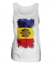 Moldova Grunge Flag Ladies Vest