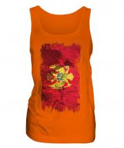 Montenegro Grunge Flag Ladies Vest