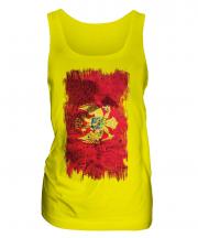 Montenegro Grunge Flag Ladies Vest