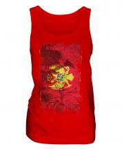 Montenegro Grunge Flag Ladies Vest