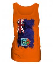 Montserrat Grunge Flag Ladies Vest