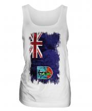 Montserrat Grunge Flag Ladies Vest