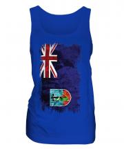 Montserrat Grunge Flag Ladies Vest