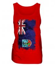 Montserrat Grunge Flag Ladies Vest
