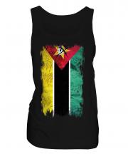 Mozambique Grunge Flag Ladies Vest