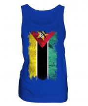 Mozambique Grunge Flag Ladies Vest