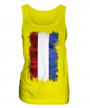 Netherlands Grunge Flag Ladies Vest