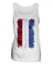 Netherlands Grunge Flag Ladies Vest