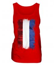 Netherlands Grunge Flag Ladies Vest