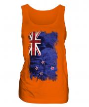 New Zealand Grunge Flag Ladies Vest