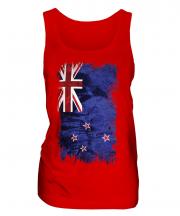 New Zealand Grunge Flag Ladies Vest