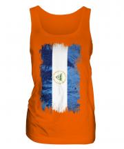 Nicaragua Grunge Flag Ladies Vest