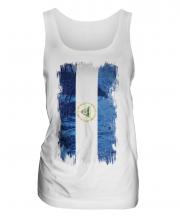 Nicaragua Grunge Flag Ladies Vest