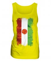 Niger Grunge Flag Ladies Vest